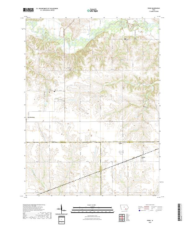 USGS Topographic Map – Pekin