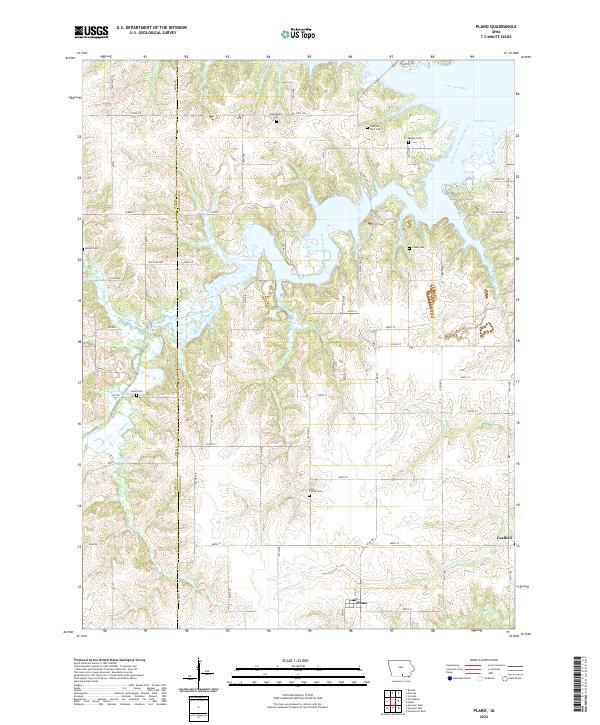 USGS Topographic Map – Plano
