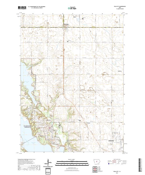 USGS Topographic Map – Polk City