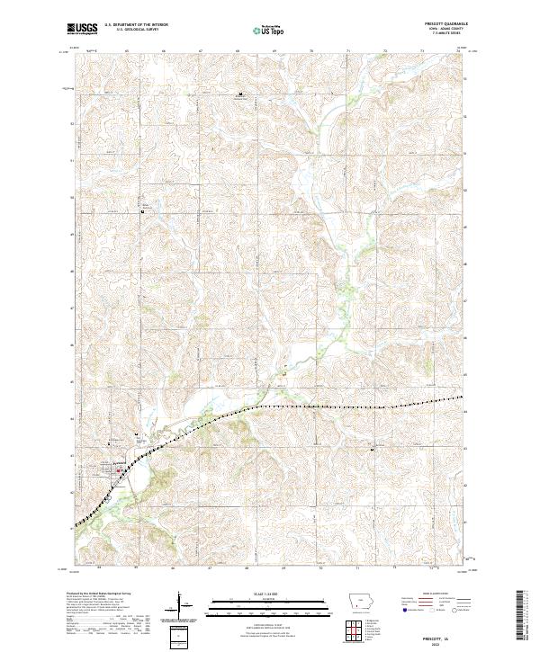 USGS Topographic Map – Prescott
