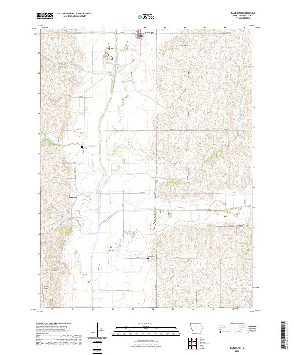 USGS Topographic Map – Randolph