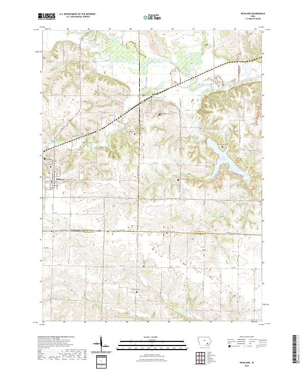 USGS Topographic Map – Richland