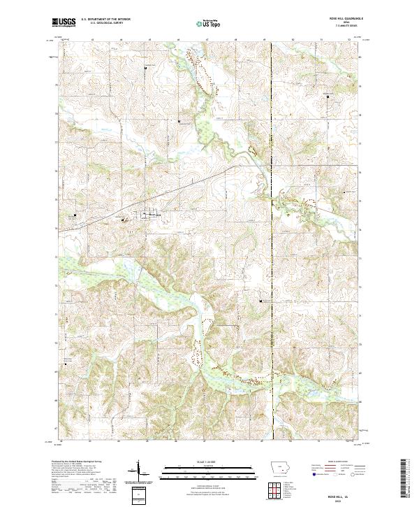 USGS Topographic Map – Rose Hill