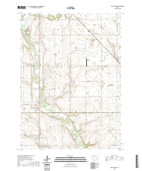 USGS Topographic Map – Saint Joseph