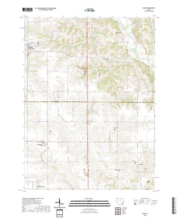 USGS Topographic Map – Salem