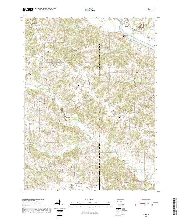 USGS Topographic Map – Selma