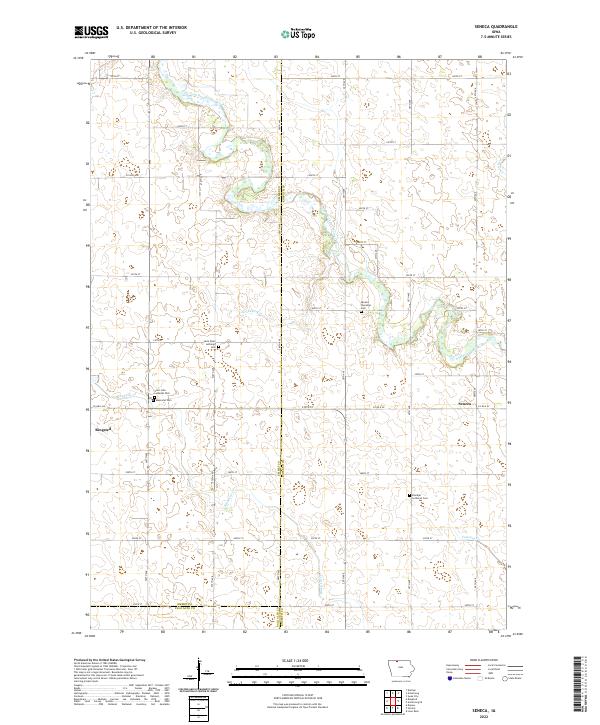 USGS Topographic Map – Seneca