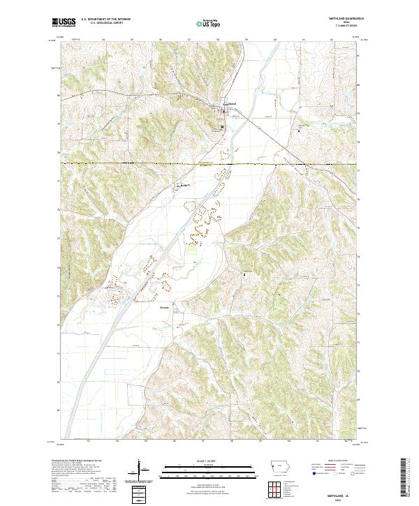 USGS Topographic Map – Smithland