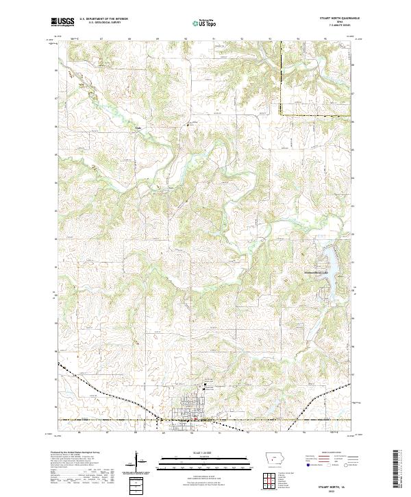USGS Topographic Map – Stuart North