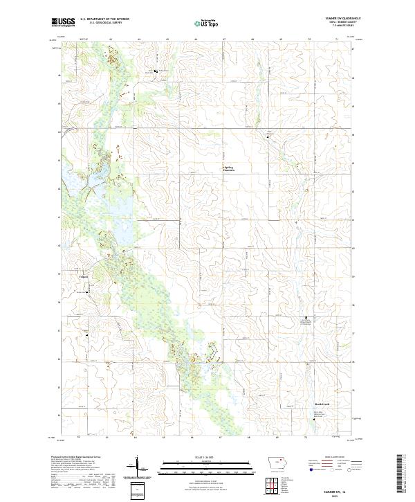 USGS Topographic Map – Sumner SW