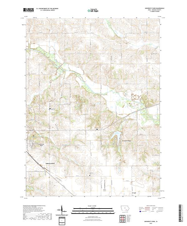 USGS Topographic Map – University Park