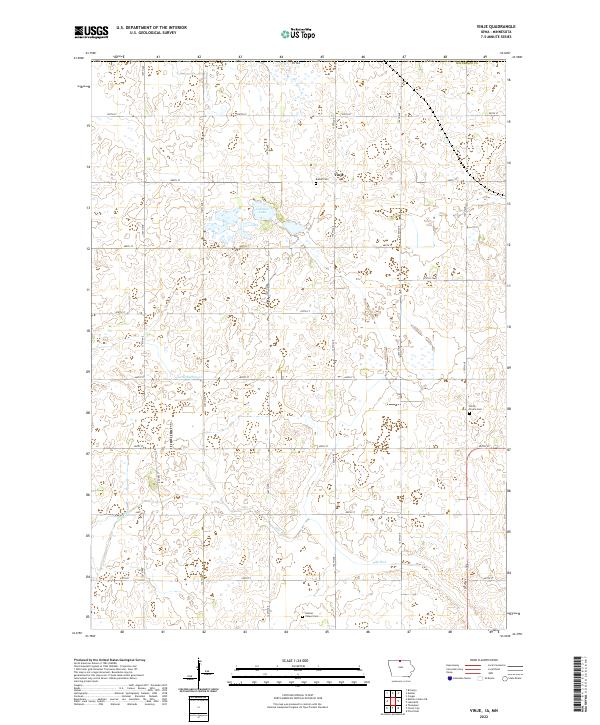 USGS Topographic Map – Vinje