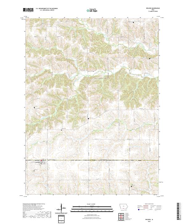 USGS Topographic Map – Weldon