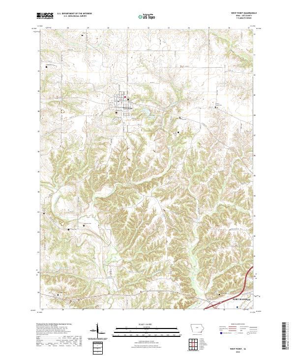 USGS Topographic Map – West Point