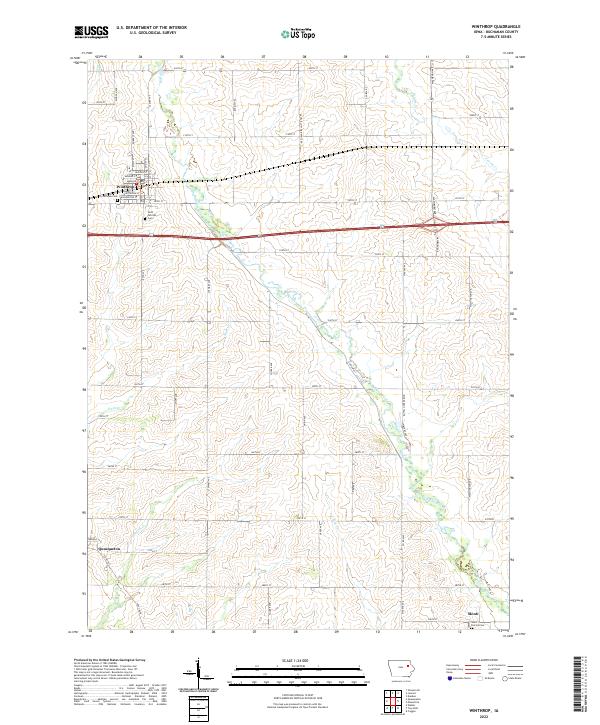 USGS Topographic Map – Winthrop