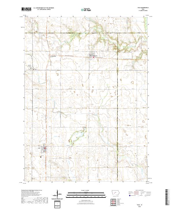 USGS Topographic Map – Yale