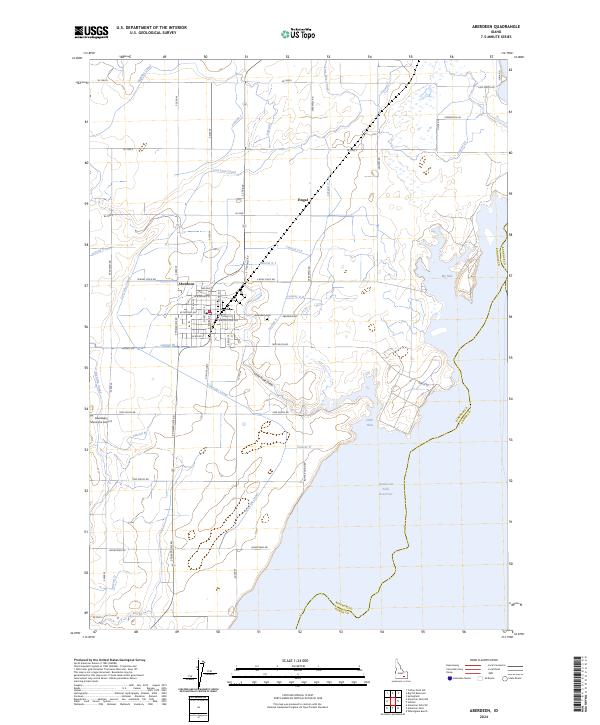 USGS Topographic Map – Aberdeen