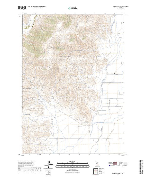 USGS Topographic Map – Appendicitis Hill