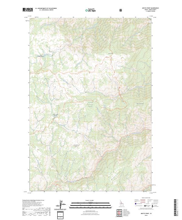 2024 Map of Arctic Point, 2024 Print