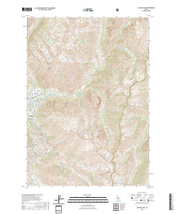 USGS Topographic Map – Atlanta East