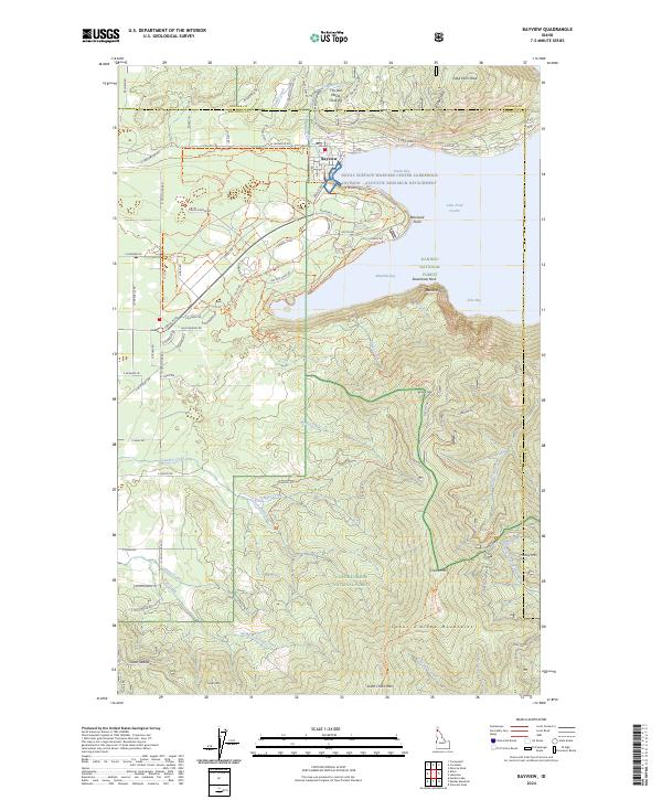 USGS Topographic Map – Bayview