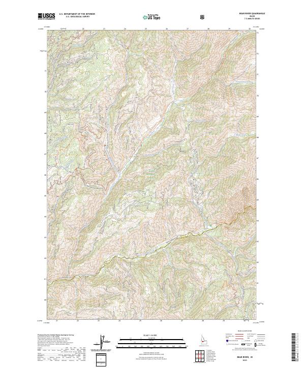 USGS Topographic Map – Bear River
