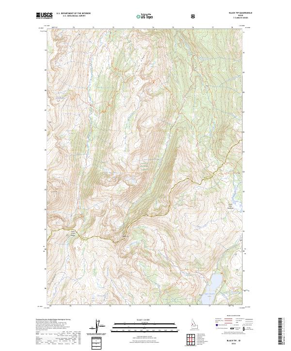 USGS Topographic Map – Black Tip