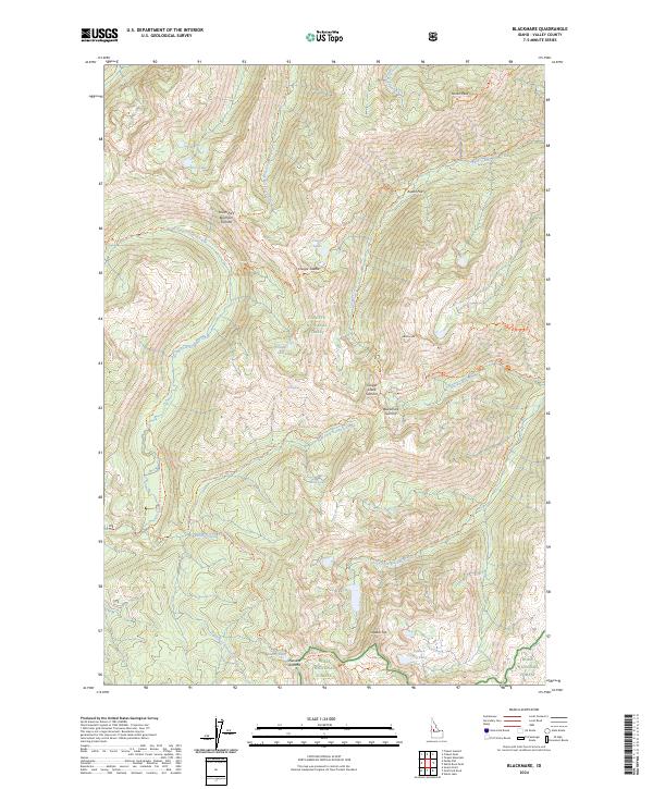 USGS Topographic Map – Blackmare