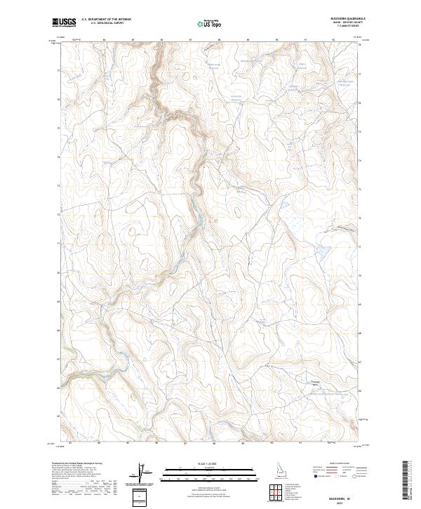 USGS Topographic Map – Buckhorn