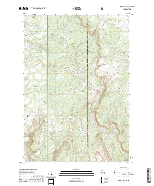 USGS Topographic Map – Buffalo Lake