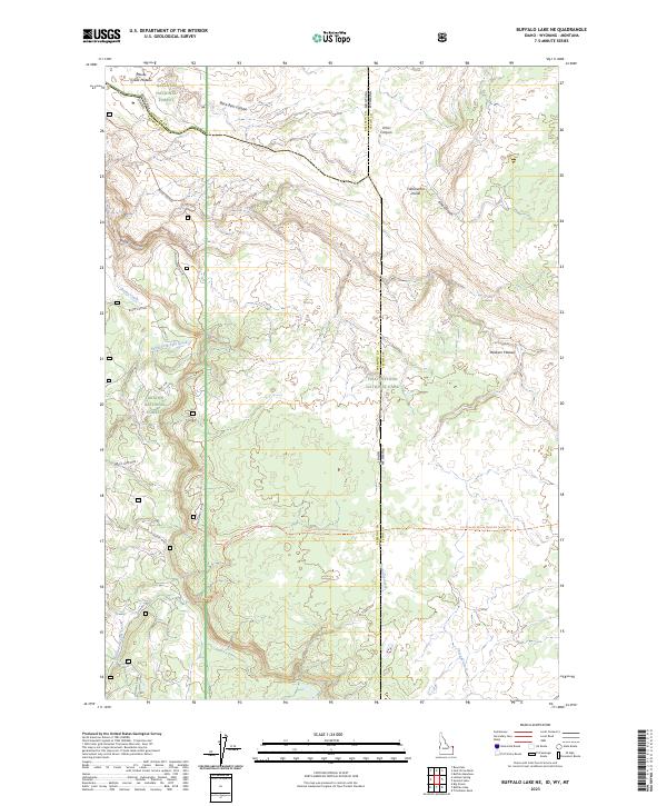 USGS Topographic Map – Buffalo Lake NE