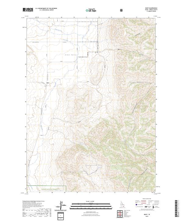 USGS Topographic Map – Buist