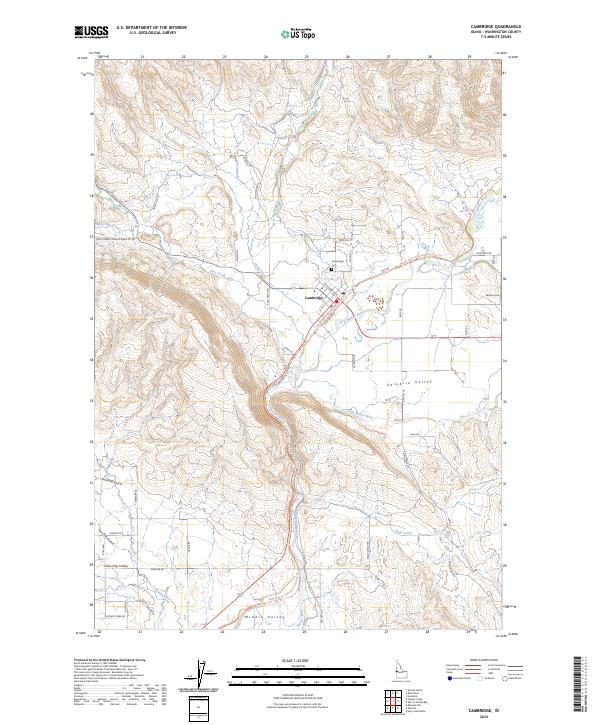 USGS Topographic Map – Cambridge