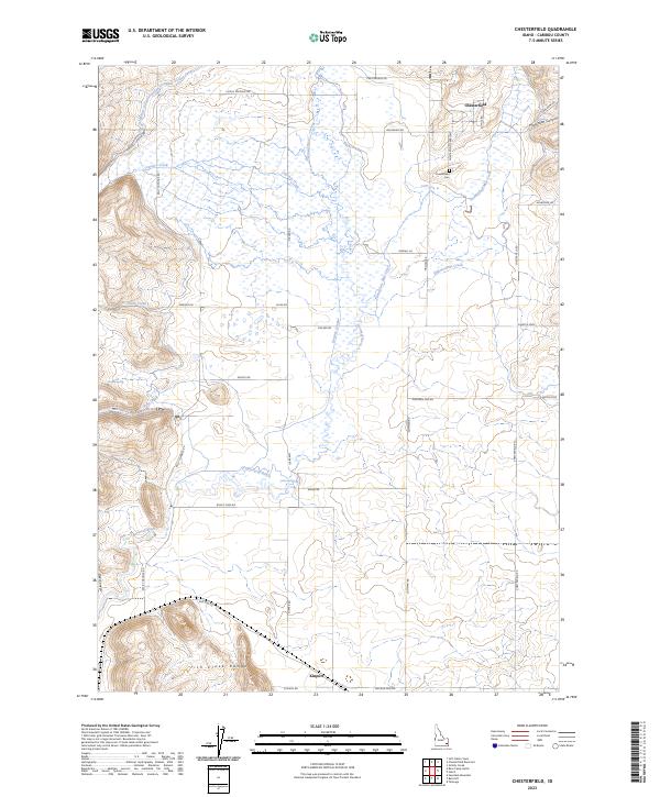 USGS Topographic Map – Chesterfield