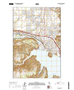USGS Topographic Map – Coeur D'Alene