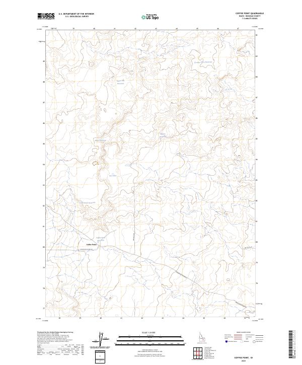 USGS Topographic Map – Coffee Point