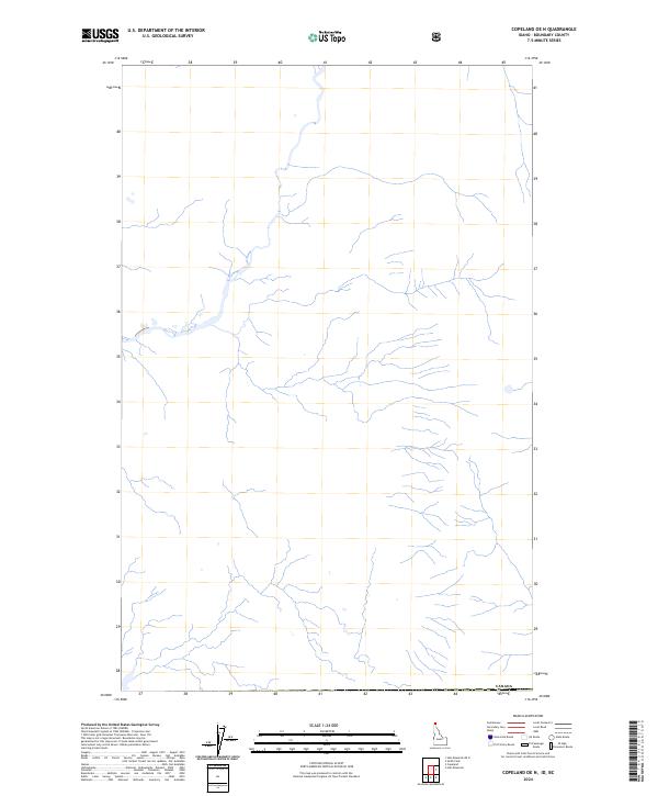 2024 Map of Copeland OE N, 2024 Print