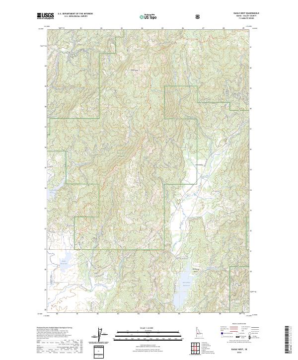 USGS Topographic Map – Eagle Nest