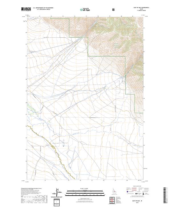 USGS Topographic Map – East of May