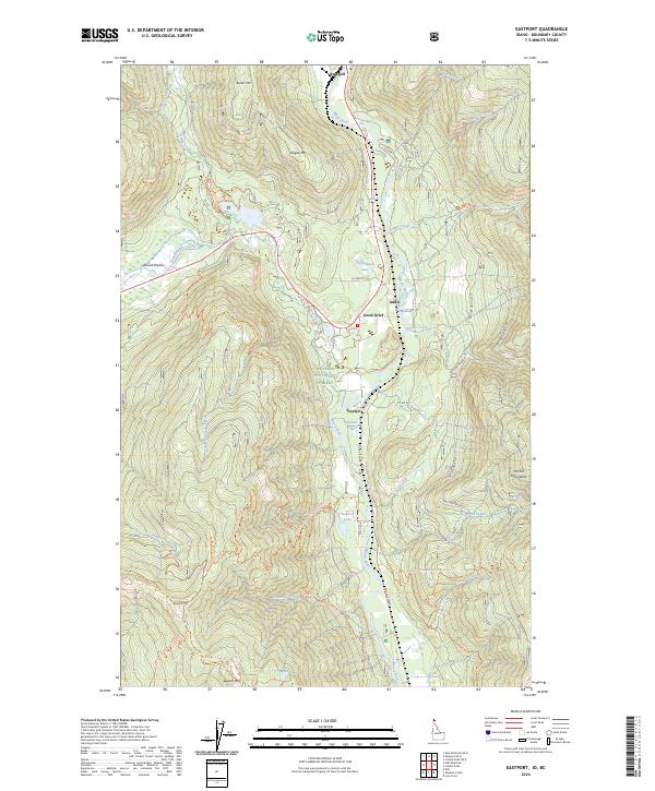USGS Topographic Map – Eastport