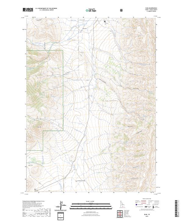 USGS Topographic Map – Elba