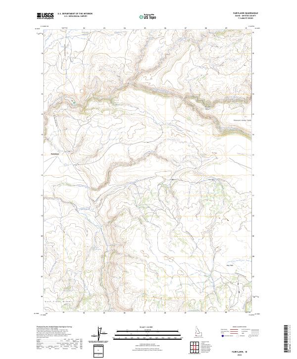 USGS Topographic Map – Fairylawn