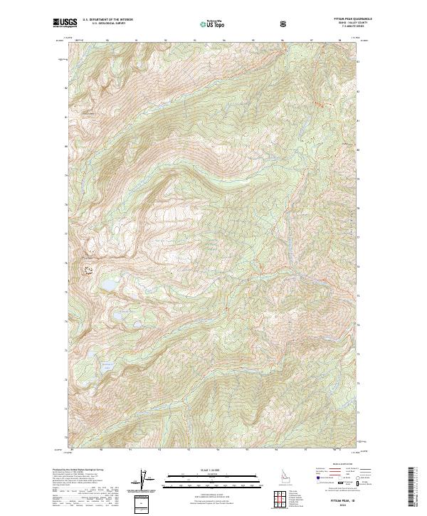 USGS Topographic Map – Fitsum Peak