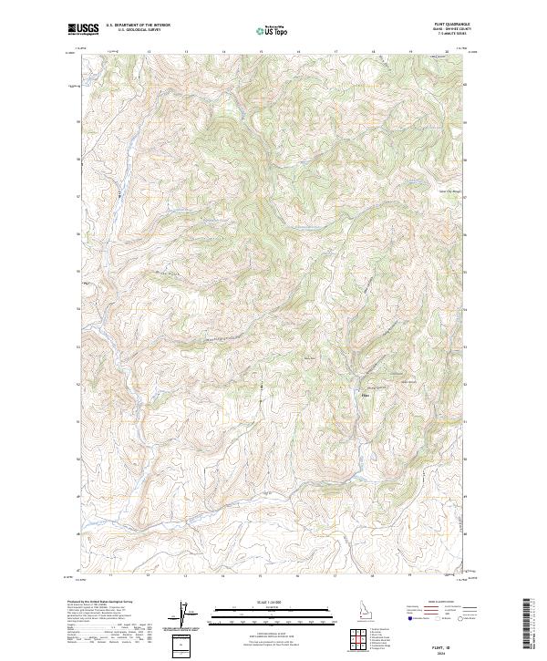 USGS Topographic Map – Flint