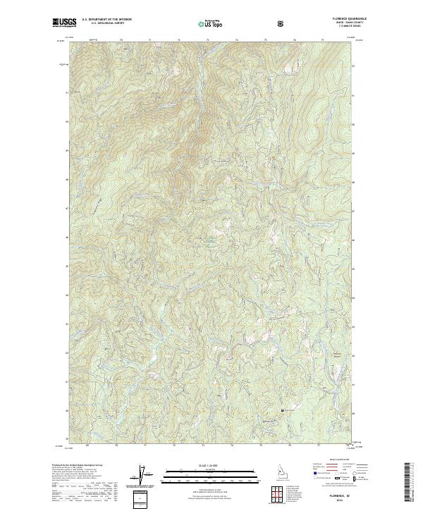 USGS Topographic Map – Florence