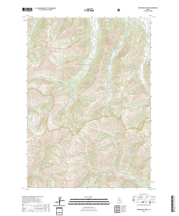 USGS Topographic Map – Frenchman Creek
