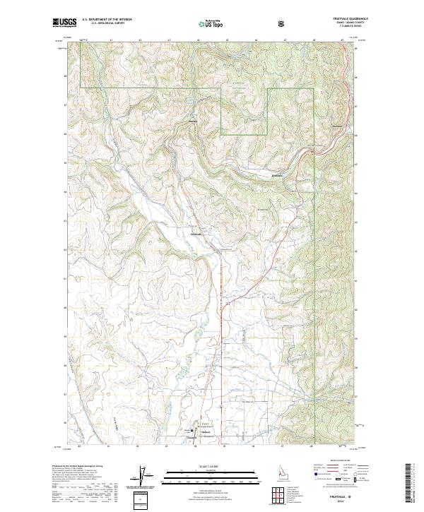USGS Topographic Map – Fruitvale