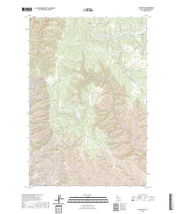 USGS Topographic Map – Frye Point