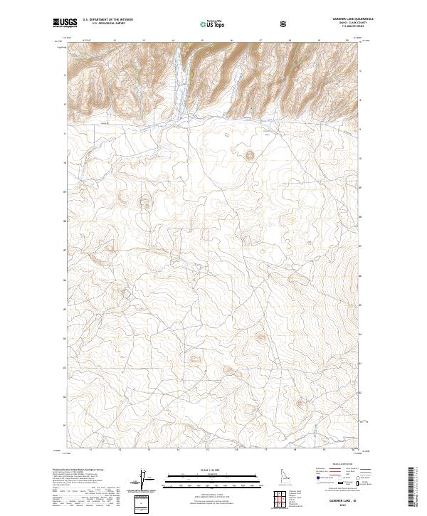 USGS Topographic Map – Gardner Lake