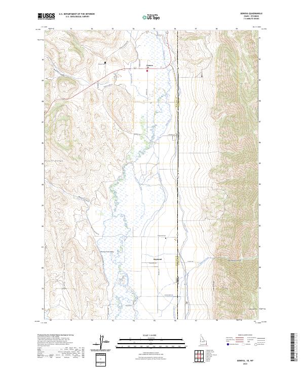USGS Topographic Map – Geneva